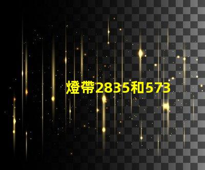 燈帶2835和5730哪個好 led燈2835與5730有什么不同